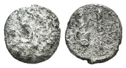 Weight 0.45 gr - Diameter 8 mm Greek Silver Coin