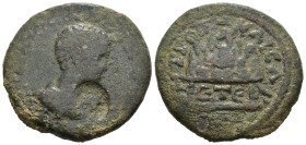 Weight 12.79 gr - Diameter 28 mm Roman Provincial Bronze Coin