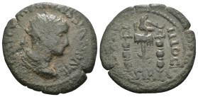 Weight 4.08 gr - Diameter 22 mm Roman Provincial Bronze Coin