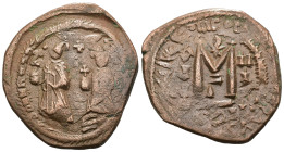 Weight 11.99 gr - Diameter 30 mm Byzantine Bronze Coin