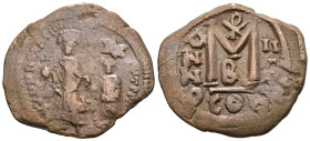 Weight 10.09 gr - Diameter 30 mm Byzantine Bronze Coin