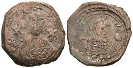 Weight 13.11 gr - Diameter 31 mm Byzantine Bronze Coin