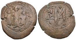 Weight 11.00 gr - Diameter 32 mm Byzantine Bronze Coin