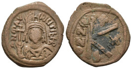 Weight 5.50 gr - Diameter 23 mm Byzantine Bronze Coin