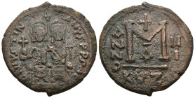 Weight 13.01 gr - Diameter 30 mm Byzantine Bronze Coin