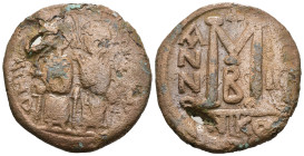 Weight 13.33 gr - Diameter 30 mm Byzantine Bronze Coin