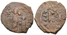 Weight 9.40 gr - Diameter 26 mm Byzantine Bronze Coin