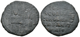 Weight 6.57 gr - Diameter 28 mm Byzantine Bronze Coin