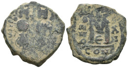 Weight 12.88 gr - Diameter 30 mm Byzantine Bronze Coin