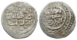 Weight 1.06 gr - Diameter 16 mm Silver Islamic Coin  ISLAMIC SILVER COIN.....Ilhanids, Mongolia….