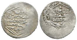 Weight 1.06 gr - Diameter 19 mm Silver Islamic Coin  ISLAMIC SILVER COIN.....Ilhanids, Mongolia….