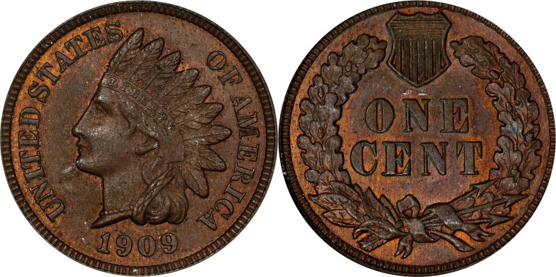 1909 Indian Cent. MS-65 BN (NGC).
PCGS# 2235. NGC ID: 2297.

Estimate: $150