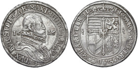 AUSTRIA Arciduca Massimiliano III (1612-1618) Tallero 1616 CO - KM 205.2 AG (g 28,44)
BB