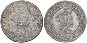 AUSTRIA Salisburgo Paris von Lodron (1619-1653) Tallero 1637 - KM 87 AG (g 28,80) 
SPL