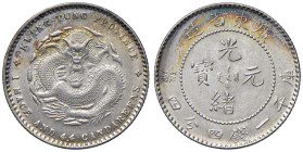 CINA Provincia Kwangtung Kuang-hsü (1875-1908) 20 Centes - KM Y201 AG (g 5,43)
SPL