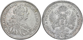 GERMANIA Asburgo Francesco I Stefano di Lorena (1745-1765) Tallero 1760 - KM 183 AG (g 27,97) 
BB