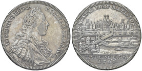 GERMANIA Regensburg Giuseppe II reggenza della madre (1765-1780) Tallero 1766 - KM 406 AG (g 27,80) Da montatura.
M.di BB