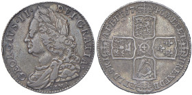 GRAN BRETAGNA Giorgio II (1727-1760) Mezza corona 1746 Lima - KM 584.3 AG (g 14,00)
qBB-BB