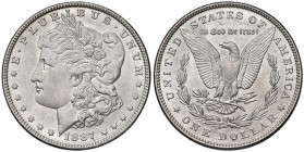 STATI UNITI Dollaro 1887 - KM 110 AG (g 26,71) 
qFDC