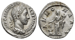 Severus Alexander, 222-235. Denarius (Silver, 18mm, 3.0 g), Rome, 226. IMP C M AVR SEV ALEXAND AVG Laureate and draped bust of Severus Alexander to ri...
