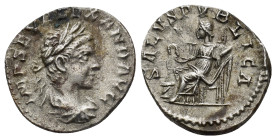 Severus Alexander. A.D. 222-235. AR Denarius (2.98 Gr. 18mm.). Antioch struck A.D. 222. 
Laureate, draped and cuirassed bust of Severus Alexander righ...