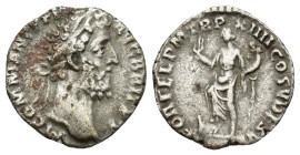 COMMODUS (177-192 ) AR Denarius (2.4 Gr. 16mm) Rome 
Laureate head right 
Rev. Felicitas standing left, holding caduceus and cornucopiae.