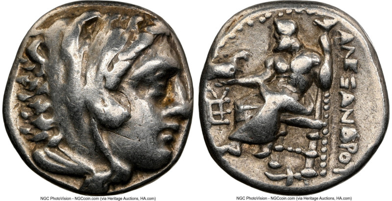 MACEDONIAN KINGDOM. Alexander III the Great (336-323 BC). AR drachm (15mm, 12h)....