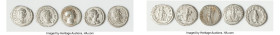 ANCIENT LOTS. Roman Imperial. Lot of five (5) AR denarii. Fine. Includes: Five Roman Imperial AR denarii, various rulers and types. Total of five (5) ...
