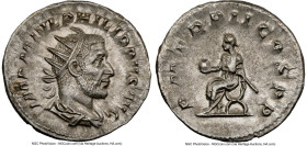 ANCIENT LOTS. Roman Imperial. Lot of five (5) AR antoniniani. NGC XF-Choice AU. Includes: Five Roman Imperial AR antoniniani, various rulers and types...