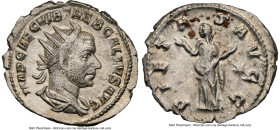 ANCIENT LOTS. Roman Imperial. Lot of four (4) AR issues. NGC Choice XF-Choice AU. Includes: Four Roman Imperial AR issues, various rulers and types. T...
