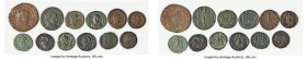 ANCIENT LOTS. Roman Imperial. Lot of twelve (12) BI and AE issues. Fine-Choice VF. Includes: Twelve BI or AE issues, various rulers and types. Total o...