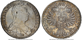 Maria Theresa 3-Piece Lot of Restrike Talers 1780-Dated AU Details (Cleaned) NGC, 1) Taler, Milan mint 2) Taler, Milan mint 3) Taler, Gunzburg mint KM...