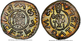 Bretislav II Denar ND (1092-1100) MS64 NGC, Prague mint. 0.82gm. An NGC "Top Pop". HID09801242017 © 2023 Heritage Auctions | All Rights Reserved