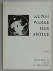 Auktionskataloge. Ars Antiqua AG, Luzern. Lagerliste vom Juni 1966.


Kunstwerke der Antike. 130 Nrn., 21 Tfn. Orig.-Broschur, untere Ecke etwas ge...