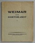 Auktionskataloge. Ball, R., Berlin. Auktion 3 vom 28.04.1930.


Weimar und die Goethe-Zeit. 653 Nrn., 4 Tfn., Schätzliste. Orig.-Broschur, Rücken e...