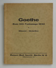 Auktionskataloge. Ball, R., Berlin. Auktion 7 vom 19.04.1932.


Goethe. Zum 100. Todestage 1932. 436 Nrn., 8 Tfn. Schätzpreisliste. Orig.-Broschur....