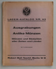 Auktionskataloge. Ball, R. Nachf., Berlin. Verkaufsliste 43 vom September 1937.


Ausgrabungen, Antike Münzen, Münzen und Medaillen aller Zeiten un...