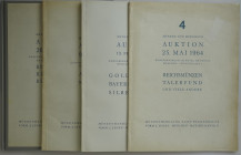 Auktionskataloge. Beckenbauer, E., München. Konvolut von Auktionskatalogen.


Auktionen 1 - 4 aus den Jahren 1961 - 1964, u. a.: Regensburg, Reuss,...