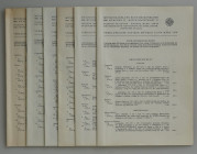 Auktionskataloge. Beckenbauer, E., München. Konvolut von Lagerlisten.


Verkaufslisten I+II+III / 1972, I+II / 1973 und I / 1974. Geheftet.