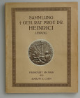 Auktionskataloge. Cahn, A.E., Frankfurt a.M. Auktion 42 vom 07.12.1920.


Slg. Prof. Georg Heinrici, Leipzig. Medaillen und Plaketten der Renaissan...