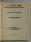Auktionskataloge. Cahn, A.E., Frankfurt a.M. Auktion 59 vom 14.03.1928.


Allgemein und Medaillen und Plaketten des XV. bis XVII. Jh. 2310 Nrn., 42...