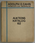 Auktionskataloge. Cahn, A.E., Frankfurt a.M. Auktion 62 vom 15.04.1929.


Rheinische Sammlung von Münzen des Mittelalters und der Neuzeit. I. Teil....
