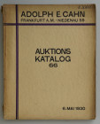 Auktionskataloge. Cahn, A.E., Frankfurt a.M. Auktion 66 vom 06.05.1930.


II. Teil. Slg. russischer Münzen enthaltend viele Seltenheiten. III. Münz...