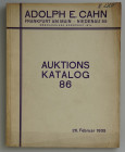 Auktionskataloge. Cahn, A.E., Frankfurt a.M. Auktion 86 vom 26.02.1935.


Slg. Pieper. Rheinland und Westfalen. Slg. Steger. Brandenburg, Römisch-D...