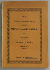 Auktionskataloge. Cahn, A.E., Frankfurt a.M. Lagerliste 23 vom Februar 1911.


Mittelalter und Neuzeit. 6576 Nrn. Ausgebundenes Exemplar, hinterer ...