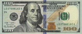 Ausland
Vereinigte Staaten von Amerika 5 Dollars 1995. 20, 50 und 100 Dollars 1996. 2, 5 und 10 Dollars 2003. 10, 20 und 50 Dollars 2004. 5 Dollars 2...
