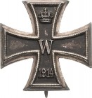 Orden deutscher Länder Preußen
Eisernes Kreuz 1914, 1. Klasse Verliehen 1914-1924. Eisen geschwärzt, versilbert. Flache Form. 42,0 x 43 mm, 15,45 g. ...