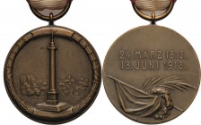 Orden deutscher Länder Preußen
Regimentsmedaille für Hannoversche Regiment Verliehen 1913. Hannoversche Jubiläumsdenkmünze - 24. März 1813-18. Juni 1...