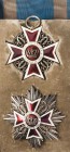 Ausländische Orden und Ehrenzeichen Rumänien
Orden der Krone von Rumänien Verliehen 1881-1947. Großoffiziers-Set. Bestehend aus Großoffizierskreuz, S...