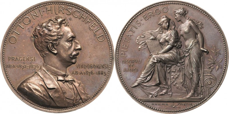 Archäologie und Ägyptologie
 Bronzemedaille 1885 (A. Scharff) Otto Hirschfeld (...